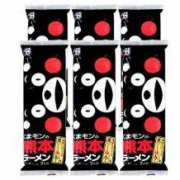 五木 熊本黑蒜油味焦香猪骨浓汤面6袋