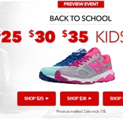 折扣升级！Joes New Balance Outlet精选儿童运动鞋