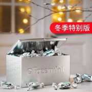 芬兰进口，Fazermint 薄荷味夹心巧克力铁盒装 300g