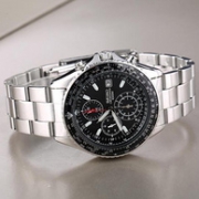 Seiko 精工 SND253P1 三眼计时石英男表