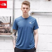 18新款，THE NORTH FACE 北面 男士户外速干透气短袖T恤 2SM4 2色 *2件 278元包邮包税