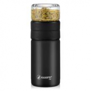子弹头 K825 茶水分离 保温杯