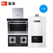 赠品丰富！NORITZ 能率 C1682+1682G+10A3FEX 烟灶燃气热水器三件套