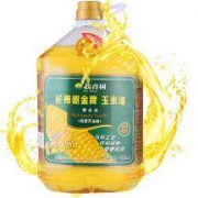 长青树 金牌玉米油5L(加送128ml)非转基因玉米油 *2件