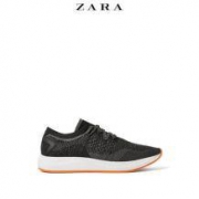 ZARA 男士一体织运动跑鞋
