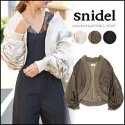 关晓彤同款，国内￥788.4 Snidel 帅气飞行夹克外套SWFC174025 Prime会员免费直邮