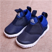 2018春秋新款：Adidas阿迪达斯男女童海马鞋B27995  深蓝色