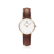 DanielWellington 丹尼尔惠灵顿 DW Classic玫瑰金镶钻女表 0900DW