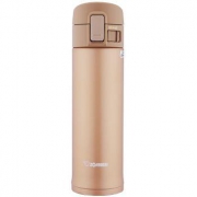 ZOJIRUSHI 象印 单手弹盖保温杯保温壶 480ml 香槟色