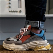 Balenciaga 巴黎世家 Triple S 老爹鞋 蓝灰配色