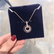 Swarovski 施华洛世奇 女士CIRCLE圆环吊坠项链