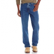 prime day，Wrangler 男士 经典直筒牛仔裤 多色 Prime会员凑单免费直邮