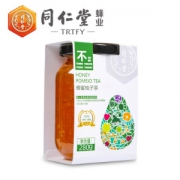 同仁堂 蜂蜜柚子茶酱 280g 化痰止咳 美容养颜