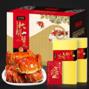 3000全5星好评！谷源道 阳澄湖大闸蟹提货券 2888型 公4两*4只+母3两*4只