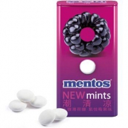 mentos 曼妥思 潮清凉 无糖薄荷糖 草莓/薄荷/莓果味 18g *10件