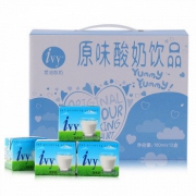 Ivy爱谊 儿童成人脱脂酸奶饮品180ml*12盒装*2箱