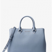 Michael Kors Savannah 系列 大号杀手包 淡蓝色