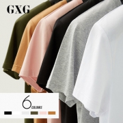 GXG 男士丝柔棉基础款纯色T恤 多色
