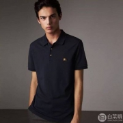 局长款，Burberry 巴宝莉 棉质短袖POLO衫