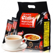 越南进口 西贡咖啡SAGOcoffee 三合一炭烧速溶咖啡 18g*50条*2