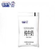 花花牛 牧场原奶透明袋180g*15袋整箱