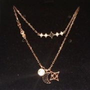 刘仁娜同款！Swarovski 施华洛世奇星月项链