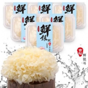 古松 新鲜银耳白木耳鲜活雪耳6朵