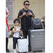 拳王邹市明同款，Samsonite 新秀丽 Aluplate 360 万向轮拉杆箱 27寸