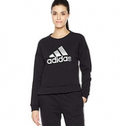 adidas 阿迪达斯 GFX CREW LOGO 女式运动型格卫衣