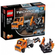 LEGO 乐高 Technic 机械组系列 42060 修路工程车组合  +凑单品