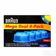 Braun 博朗 CCR4 电动剃须刀清洁液四盒装
