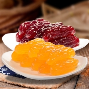 安之若素 水晶红薯仔500g+水晶紫薯仔500g Q弹有嚼劲儿