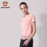 大嘴猴（Paul Frank）  女士速干瑜伽健身短袖t恤