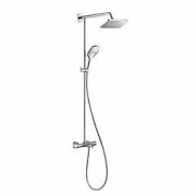 hansgrohe 汉斯格雅 26777007 双飞雨240超大顶喷恒温花洒套装