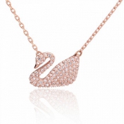 SWAROVSKI 施华洛世奇 Swan 经典天鹅水晶项链
