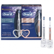 Oral-B 欧乐-B Pulsonic Slim 声波电动牙刷-玫瑰金 2只装