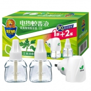超威 电热蚊香液 2瓶1器