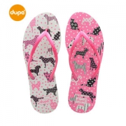 买过的最好人字拖 巴西 Dupe 波普动物纹 女天然橡胶人字拖