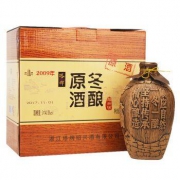 塔牌 绍兴黄酒 2009年手工冬酿原酒 半干型 1.5L*2瓶 *2件