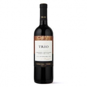 Concha y Toro 干露 三重奏 赤霞珠/品丽珠/西拉珍藏 干红葡萄酒 750ml