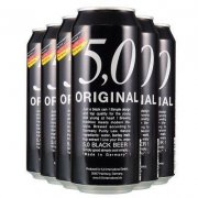 OETTINGER 奥丁格 5.0系列 黑啤酒500ml*6
