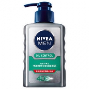 NIVEA 妮维雅 男士净油精华 抗痘洁面炭泥 150ml *5件