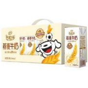 限东北：伊利 谷粒多颗粒燕麦牛奶 200mL*12盒