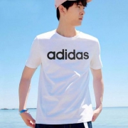 adidas 阿迪达斯 男士短袖T恤 2色