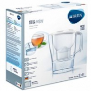 Brita 碧然德 Aluna系列 滤水壶 1壶1芯 2.4升 白色