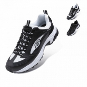 Skechers斯凯奇 男鞋新款户外厚底增高低帮复古鞋