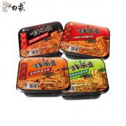四口味，白象 拌乐多干拌面 八碗组合装 818g