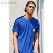FOREVER 21 00220387 男士街头风字母T恤