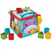 Fisher Price 费雪 探索学习六面盒(双语)多功能益智早教玩具 CMY28