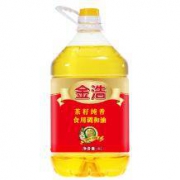 PLUS会员：金浩 茶籽纯香食用调和油 非转基因 食用油 4L*2桶